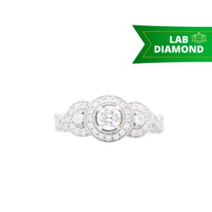 Brilliant Cut 1.14ct Lab - Diamond Ring - Image 1