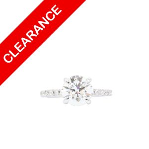 Diamond Ring 2.25ct 14k #256- Ring