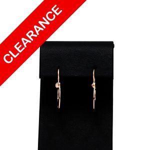Rose Gold Hoops 14k - Earrings