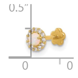 Opal Cartilage - Body Jewellery - Image 3