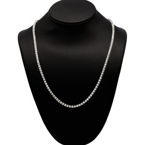 Silver Ice 4mm 22" - Silver Chain