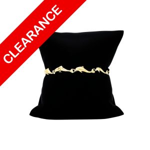 Dolphin 6.45mm 14k 7"- Bracelet - Image 1
