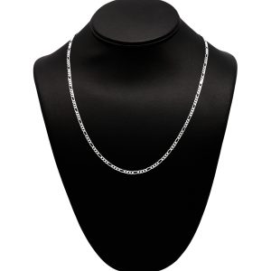 Silver Figaro 3mm 20" - Silver Chain