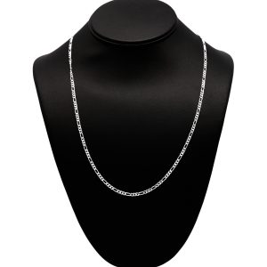 Silver Figaro 3mm 22" - Silver Chain