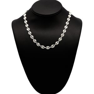 Silver Gucci 7.8mm 18" - Silver Chain