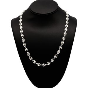 Silver Gucci 7.8mm 22" - Silver Chain - Image 1