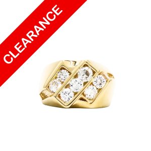 Diamond Ring 1.51ct 14k #79- Ring