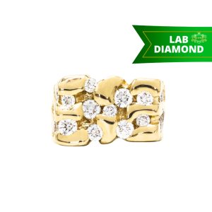 Toby Diamond Nugget Ring 2.48ct 10k #255- Ring - Image 1
