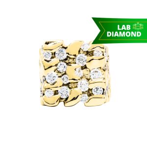Vato Diamond Nugget Ring 4.45ct 10k #86- Ring