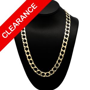 Diamond Cut 12mm 24" - Chain