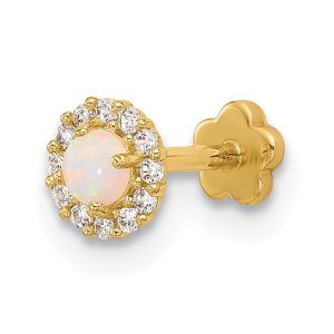 Opal Cartilage - Body Jewellery