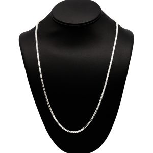 Silver Solid Franco 2.5mm 24" - Silver Chain
