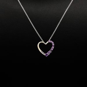 Purple Heart 10k - Pendant - Image 2