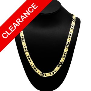 Solid Nugget 9.25mm 10k 27" - Chain - Image 1