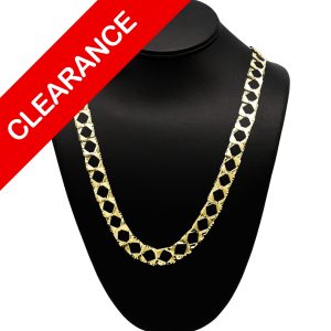 Diamond Cut 12mm 24" - Chain