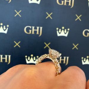 Marquise Cut 7.3ct Lab #22 - Diamond Ring - Image 4