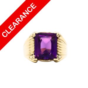Purple Stone Ring10k - Ring