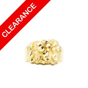 Brodie Hollow Nugget Ring10k - Ring