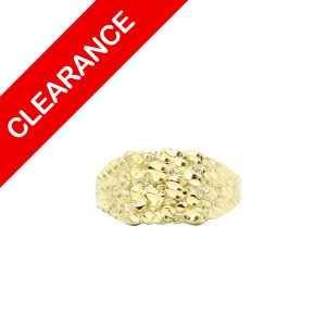 Daniel Xtra Hollow Nugget Ring10k - Ring