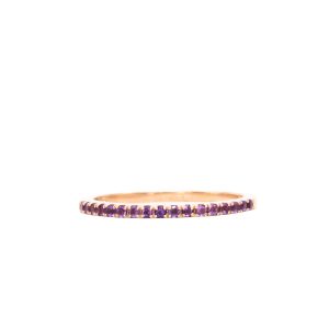 Natural Amethyst 14k- Ring