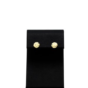 Small Round Nugget 10k- Earrings