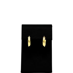 Medium Chunky Hoop 10k- Earrings