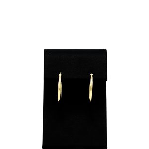 Medium Skinny Hoop 10k- Earrings