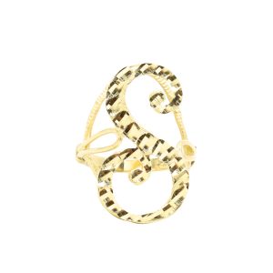 Large Letter S - Rings