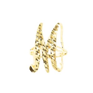 Large Letter M - Rings