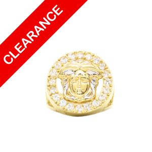 CZ Medusa Ring 10k - Ring