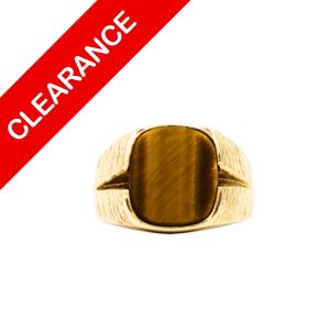 Tigers Eye Ring 10k - Ring - Image 1