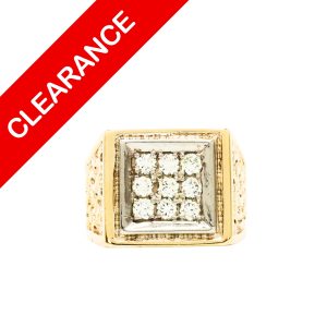 Diamond Ring .90ct 10k - Ring