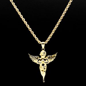 Angel Pendant 10k - Pendant - Image 2