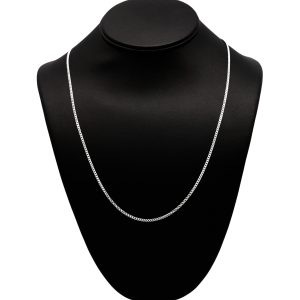 Silver Solid Cuban 2.15mm 22" - Silver Chain