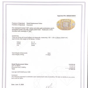 Rolex Diamond Ring .54ct 14k #65 - Ring - Image 2