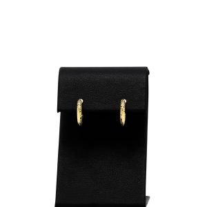 Small Medusa Hoops 10k- Earrings