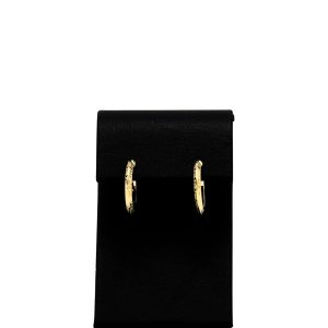 Medium Medusa Hoops 10k- Earrings