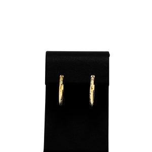 Large Medusa Hoops 10k- Earrings