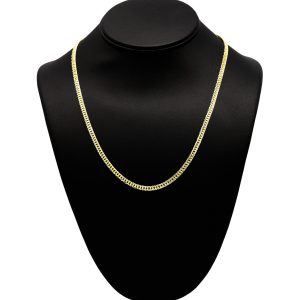 Two Tone European Cuban 4mm 20" - Chains