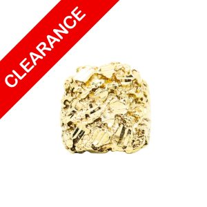 Large Nugget Ring 10k - Ring