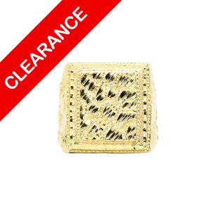 Big Size Nugget Ring 10k - Ring