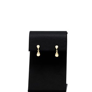 Dangly Diamonds .18ct 14k - Genuine Diamond Earrings - Image 1