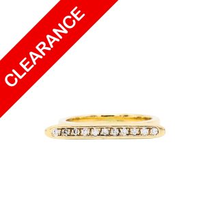 Diamond Row Ring .17ct 10k - Ring