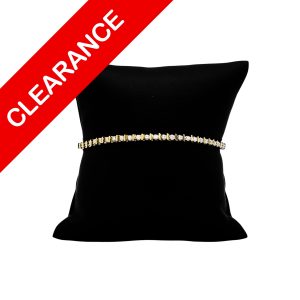 Diamond Bracelet .50ct 3mm 10k 7.5" - Bracelet - Image 1