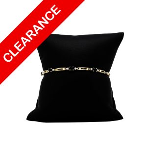 Sapphire Bracelet 3.5mm 10k 7" - Bracelet - Image 1
