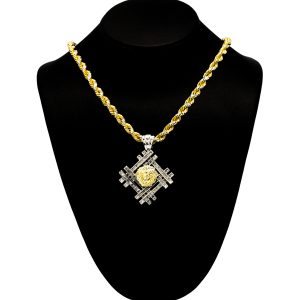 Diamond Medusa 2.26ct 10k #113 - Pendant