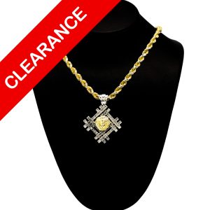 Diamond Medusa 2.26ct 10k #113 - Pendant - Image 1