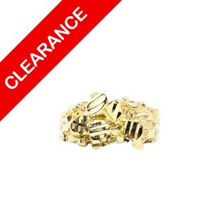 Solid Nugget Ring 10k - Ring