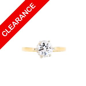 CZ Ring 14k - Ring