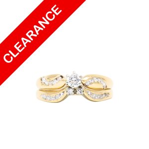 Diamond Ring Set .50ct 14k - Ring